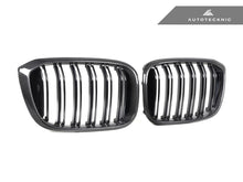 Load image into Gallery viewer, AutoTecknic Dry Carbon Fiber Dual-Slats Front Grille Set - G01 X3 | G02 X4 Pre-LCI