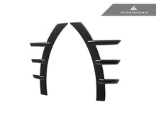 Load image into Gallery viewer, AutoTecknic Dry Carbon Front Fender Arch Trim Set - G87 M2