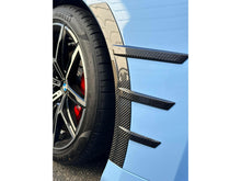 Load image into Gallery viewer, AutoTecknic Dry Carbon Front Fender Arch Trim Set - G87 M2