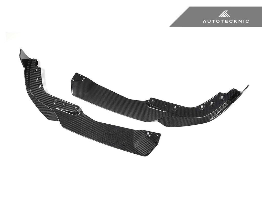 AutoTecknic Dry Carbon Performante Front Splitter Set - G20 3-Series M-Sport LCI