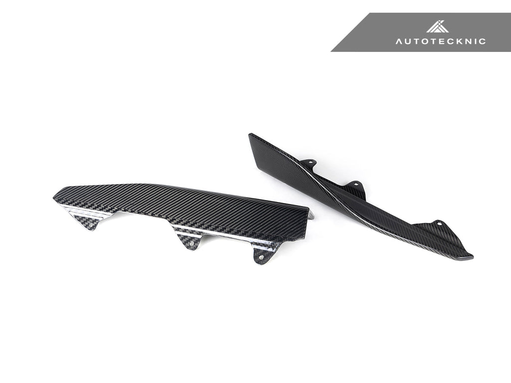 AutoTecknic Dry Carbon Side Skirt Winglet Set - F87 M2