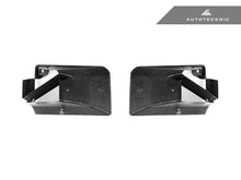 Load image into Gallery viewer, AutoTecknic Dry Carbon Front Air Inlet Trim Set - G87 M2