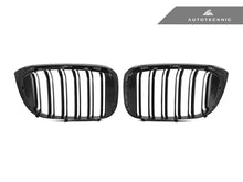 Load image into Gallery viewer, AutoTecknic Dry Carbon Fiber Dual-Slats Front Grille Set - G01 X3 | G02 X4 Pre-LCI