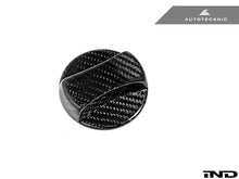 Load image into Gallery viewer, AutoTecknic Dry Carbon Competition Fuel Cap Cover - MINI R58 Coupe | R61 Paceman
