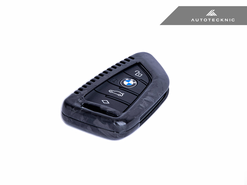 thumbnail image 2 of Gun Black Alloy Remote Key Fob Cover Case For BMW 5 7 Series X3 X5 X6 2 of 5
