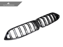 Load image into Gallery viewer, AutoTecknic Dry Carbon Dual-Slats Front Grille - G14/ G15/ G16 8-Series
