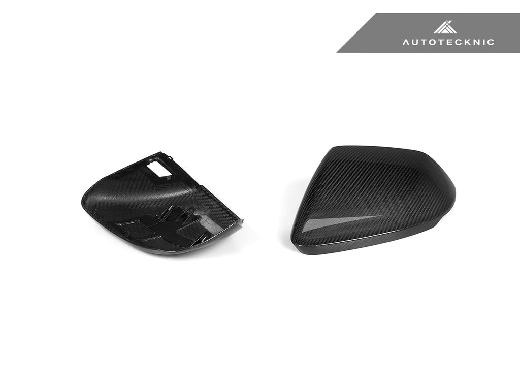 AutoTecknic Dry Carbon Fiber Mirror Cap Set - Lamborghini Urus