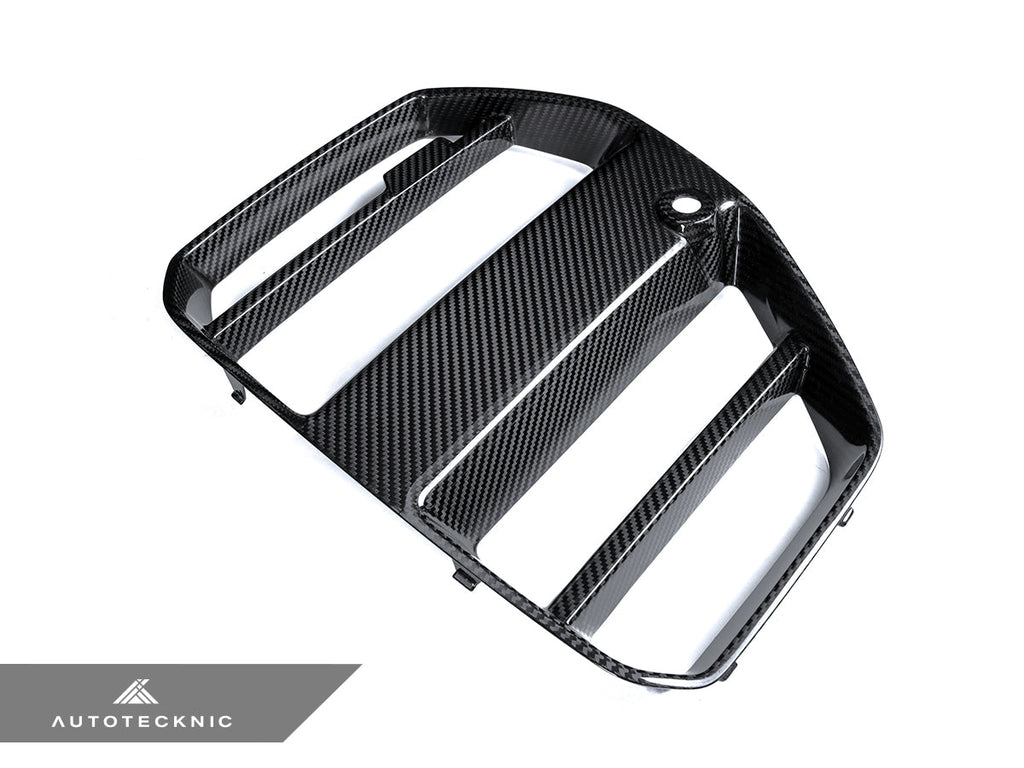 AutoTecknic Dry Carbon Podium V1 Front Grille Set - G80 M3 | G82/ G83 M4