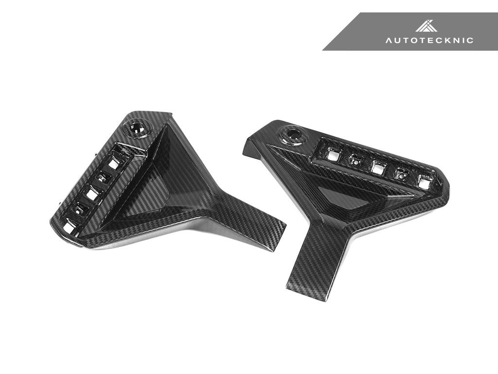 AutoTecknic Dry Carbon Rear Reflector Trim Set - G87 M2