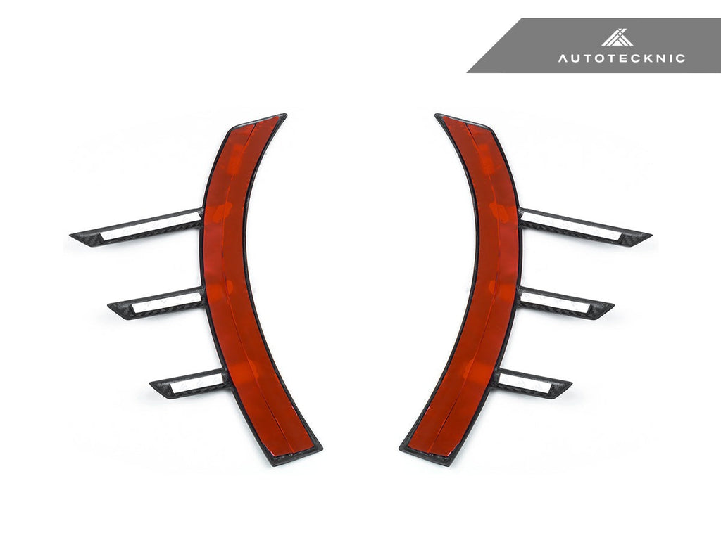 AutoTecknic Dry Carbon Front Fender Arch Trim Set - G87 M2