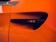 Load image into Gallery viewer, AutoTecknic Replacement Carbon Fiber Fender Gills - E90 Sedan / E92 Coupe / E93 Cabrio | M3