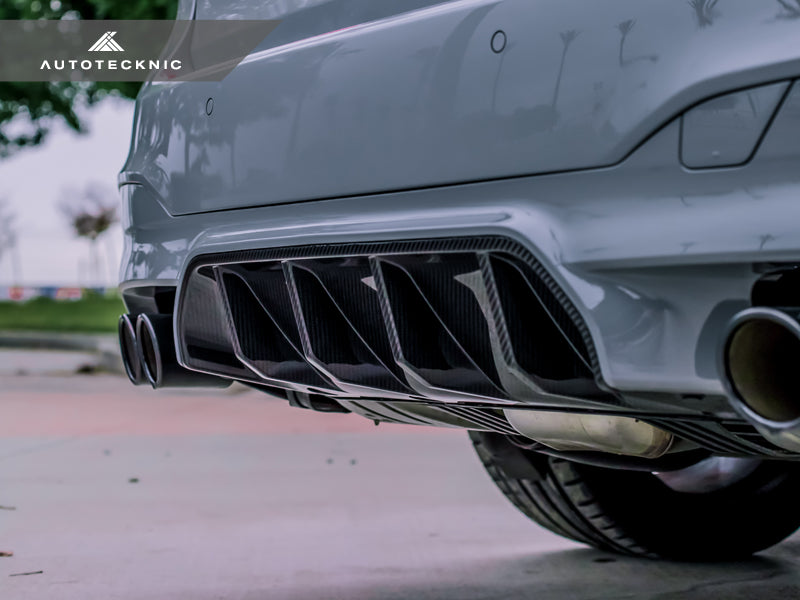 AutoTecknic Dry Carbon Competition Rear Diffuser - F90 M5