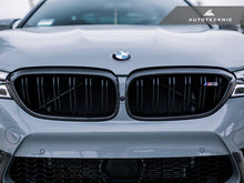 Load image into Gallery viewer, AutoTecknic Carbon Fiber Front Grille Surround Set - F90 M5