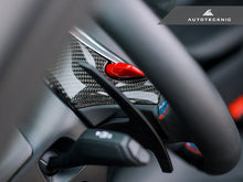 Load image into Gallery viewer, AutoTecknic Replacement Carbon Steering Wheel Top Cover - F95 X5M | F96 X6M
