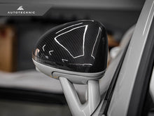 Load image into Gallery viewer, AutoTecknic Replacement Dry Carbon Mirror Covers - Porsche 95B Macan