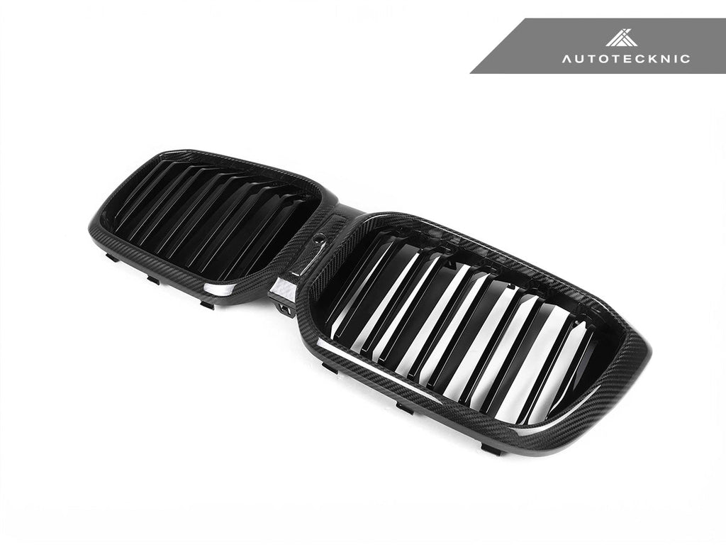 AutoTecknic Replacement Dry Carbon Front Grille - G01 X3 LCI | G02 X4 LCI