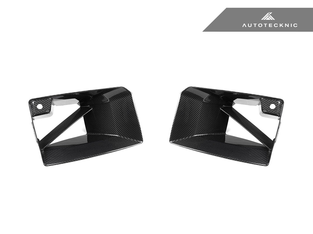 AutoTecknic Dry Carbon Front Air Inlet Trim Set - G87 M2