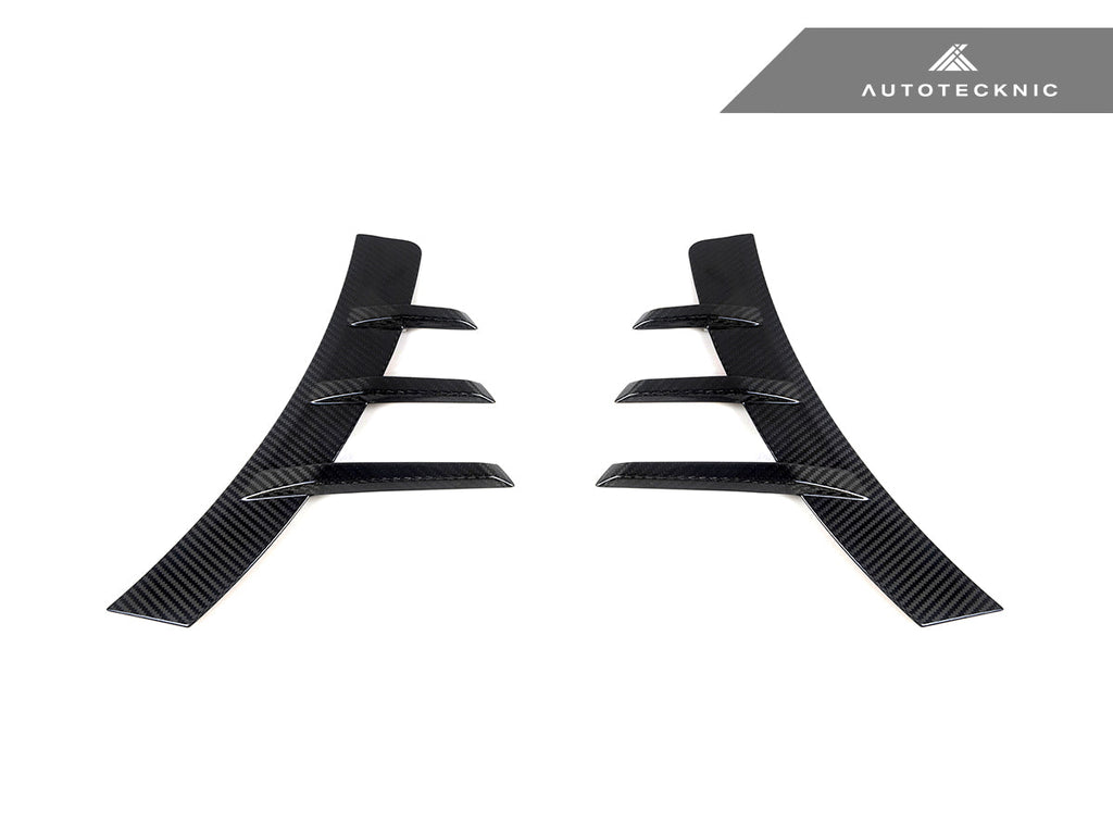 AutoTecknic Dry Carbon Rear Fender Arch Trim Set - G87 M2