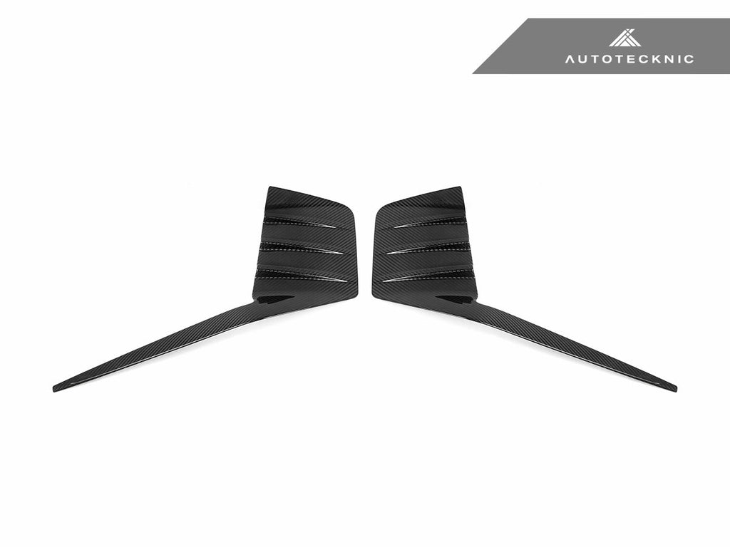 AutoTecknic Dry Carbon Rear Bumper Trim Set - G87 M2