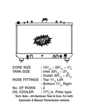 Load image into Gallery viewer, CSF #7003 10-11 Chevy Camaro V8 (AT &amp; MT) High-Performance All-Aluminum Radiator