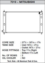 Load image into Gallery viewer, CSF #7019 08-13 Mitsubishi Lancer Evo X &amp; Ralliart (Manual &amp; TC-SST) All-Aluminum Radiator