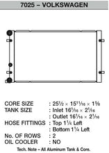 Load image into Gallery viewer, CSF #7025 99-06 VW Golf / GTI / 99-06 Jetta / GLI High-Performance All-Aluminum Radiator