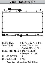 Load image into Gallery viewer, CSF #7028 CSF 7028 - 08-14 Subaru WRX/STI Radiator (Superseded 7094)