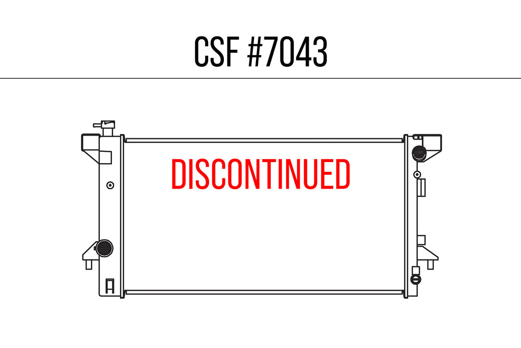 CSF #7043 CSF 7043 - 10-14 Ford F-150 SVT Raptor Radiator (Discontinued)