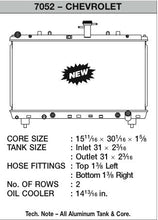 Load image into Gallery viewer, CSF #7052 12-15 Chevy Camaro V8 &amp; V6 High-Performance All-Aluminum Radiator