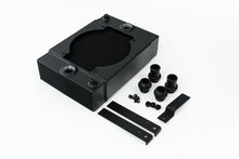 Load image into Gallery viewer, CSF #7065B The KING Cooler - Ultimate Drag Race Radiator w/ SPAL Fan &amp; Mounting Kit - Black