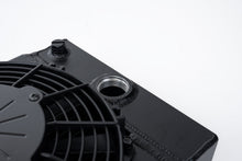Load image into Gallery viewer, CSF #7065B The KING Cooler - Ultimate Drag Race Radiator w/ SPAL Fan &amp; Mounting Kit - Black