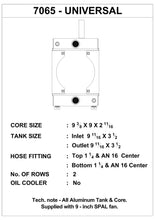 Load image into Gallery viewer, CSF #7065 The KING Cooler - Ultimate Drag Race Radiator w/ SPAL Fan &amp; Mounting Kit