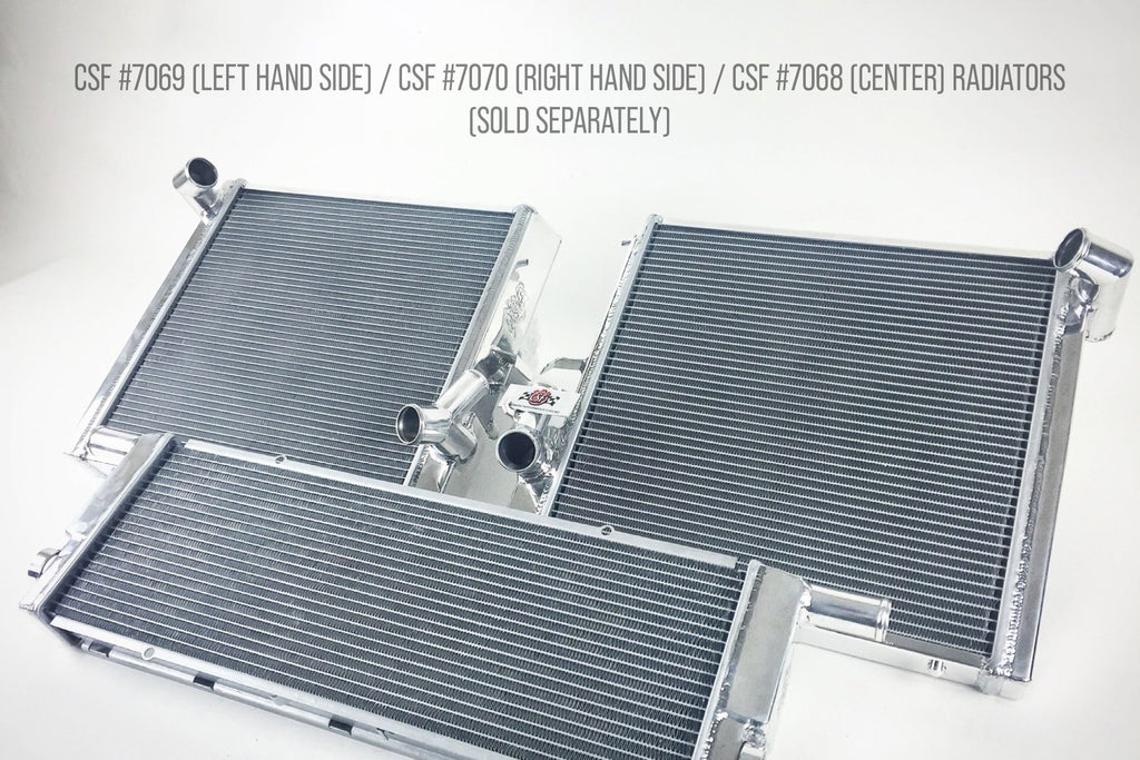 CSF #7069 Porsche 991.1 & 991.2 Turbo / 991.1 GT3/RS/CUP (Left) All-Aluminum Radiator