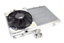 Load image into Gallery viewer, CSF #7075 Mitsubishi Evo 7/8/9 Full Size Slim All-Aluminum Radiator w/ 12in SPAL Fan