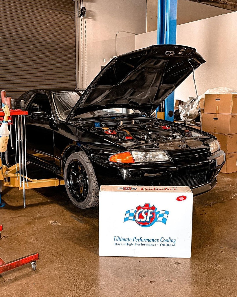 CSF #7217 R32 Skyline GT-R/GTS Full Billet Aluminum Radiator (Discontinued)