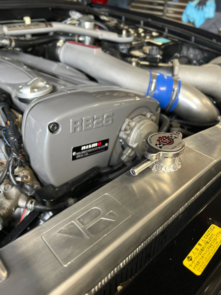 CSF #7219 R33 Skyline GT-R/GTS & R34 GT-T Full Billet Aluminum Radiator (Discontinued)