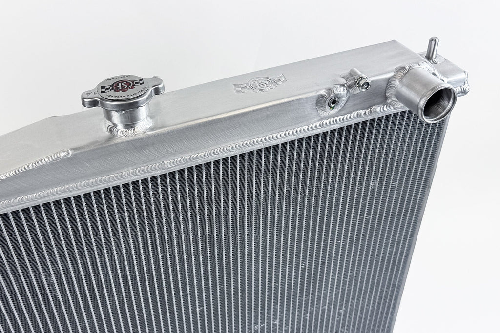CSF #7230B R33 Skyline GT-R/GTS & R34 GT-T High-Performance All-Aluminum Radiator - Black