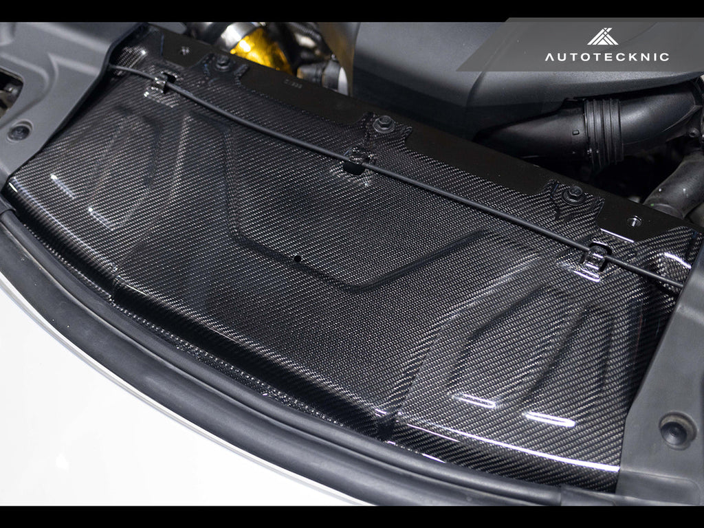 AutoTecknic Dry Carbon Fiber Cooling Plate - A90 Supra