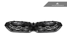 Load image into Gallery viewer, AutoTecknic Dry Carbon Fiber Honeycomb Front Grille - G20 3-Series LCI