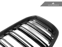 Load image into Gallery viewer, AutoTecknic Dry Carbon Fiber Dual-Slats Front Grille Set - G01 X3 | G02 X4 Pre-LCI