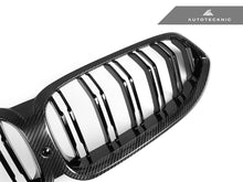 Load image into Gallery viewer, AutoTecknic Dry Carbon Dual-Slats Front Grille - G14/ G15/ G16 8-Series