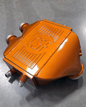 Load image into Gallery viewer, CSF #8082R F8X M3 / M4 / M2 Comp Top Mount Charge-Air-Cooler - Raw Finish custom finish - M4 GTS Acid Orange +$600.00