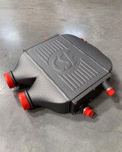 Load image into Gallery viewer, CSF #8082R F8X M3 / M4 / M2 Comp Top Mount Charge-Air-Cooler - Raw Finish custom finish - Cement (Matte) +$400.00