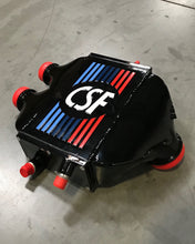 Load image into Gallery viewer, CSF #8082R F8X M3 / M4 / M2 Comp Top Mount Charge-Air-Cooler - Raw Finish custom finish - Gloss Black w/ BMW M Colors +$400.00