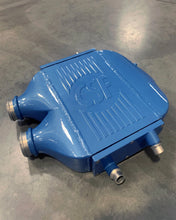 Load image into Gallery viewer, CSF #8082R F8X M3 / M4 / M2 Comp Top Mount Charge-Air-Cooler - Raw Finish custom finish - Yas Marina Blue +$200.00