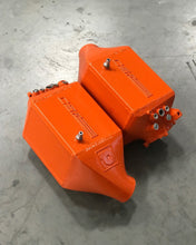 Load image into Gallery viewer, CSF #8109R BMW F1X M5 &amp; M6 Twin Charge-Air-Cooler Set - Raw Finish custom finish - BMW Fire Orange with Hammer Textured Clear Coat +$200.00