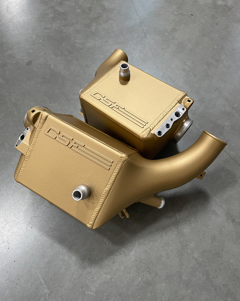 CSF #8351 BMW G9X M5 High-Performance Charge-Air-Coolers custom finish - BMW Carbon Ceramic Gold Match (Matte) +$200.00