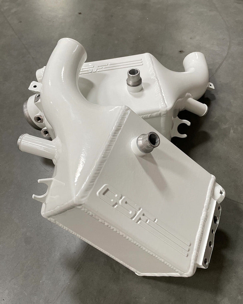 CSF #8351 BMW G9X M5 High-Performance Charge-Air-Coolers custom finish - Alpine White +$200.00