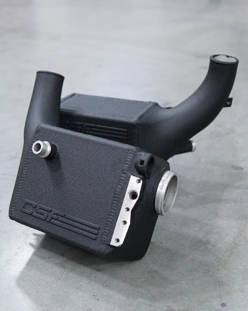 CSF #8351 BMW G9X M5 High-Performance Charge-Air-Coolers custom finish - Crinkle Black
