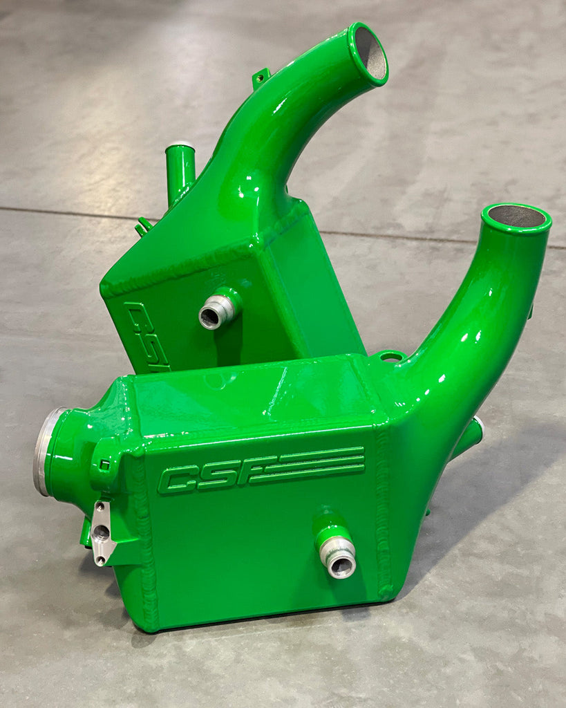 CSF #8351 BMW G9X M5 High-Performance Charge-Air-Coolers custom finish - Java Green +$200.00